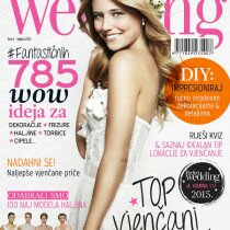 naslovnica časopisa Perfect Wedding Croatia